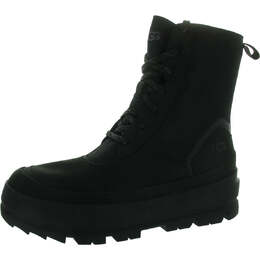 UGG: Чёрные ботинки 