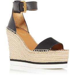 See by Chloé: Чёрные босоножки  Glyn