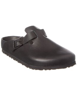 Birkenstock: Чёрные сабо  Boston