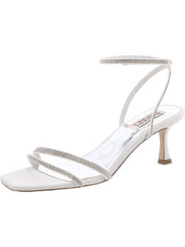 Badgley Mischka: Белые босоножки 