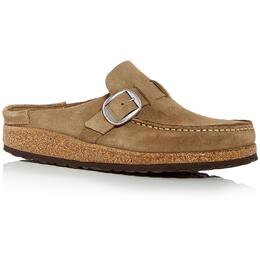 Birkenstock: Серые сабо 