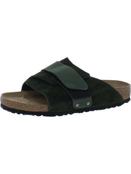 Birkenstock: Зелёные сандалии  Kyoto