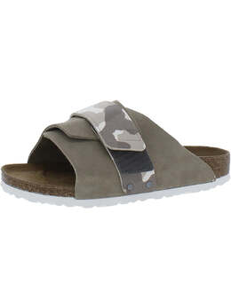 Birkenstock: Серые сандалии  Kyoto