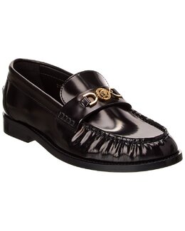 Versace: Чёрные мокасины 