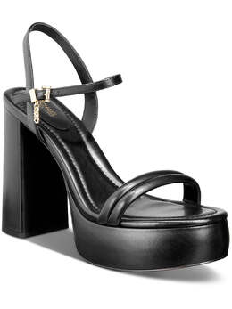 MICHAEL Michael Kors: Чёрные босоножки 