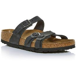 Birkenstock: Чёрные сандалии 