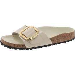 Birkenstock: Зелёные сандалии 