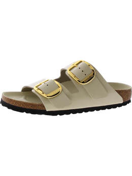 Birkenstock: Блестящие мокасины  Arizona