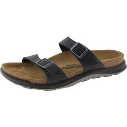 Birkenstock: Серые сандалии 