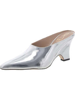 Sam Edelman: Серебристые сабо 