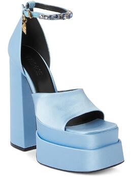 Versace: Синие туфли 