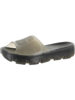 UGG: Чёрные сандалии 