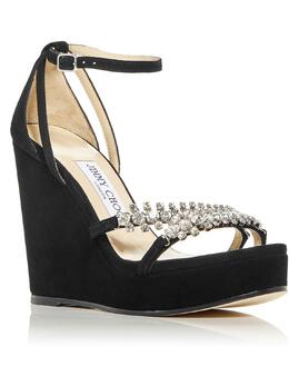 JIMMY CHOO: Чёрные босоножки  Bing