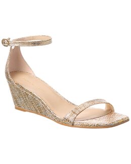 Stuart Weitzman: Золотые сандалии  Nudistcurve