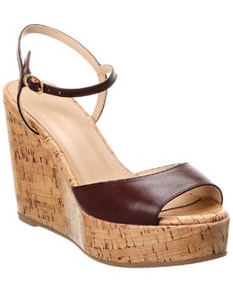 Stuart Weitzman: Коричневые сандалии 