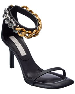 Stella McCartney: Чёрные сандалии  Falabella