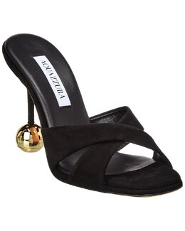 Aquazzura: Чёрные сандалии 