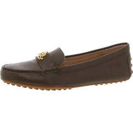 Lauren Ralph Lauren: Зелёные мокасины 