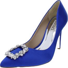 Badgley Mischka: Голубые туфли 