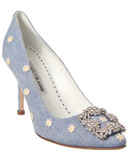 Manolo Blahnik: Синие туфли  Hangisi 90