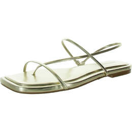 Steve Madden: Золотые сандалии 