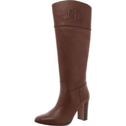 Lauren Ralph Lauren: Тёмные сапоги 