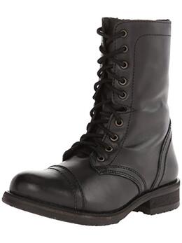 Steve Madden: Чёрные ботинки 