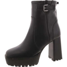 Steve Madden: Чёрные ботинки 