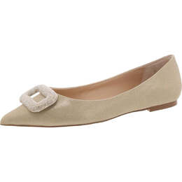 Steve Madden: Золотые балетки 