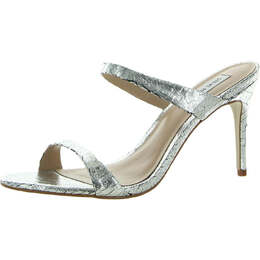 Steve Madden: Серебристые сабо 