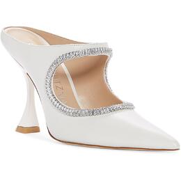 Stuart Weitzman: Белые сабо 