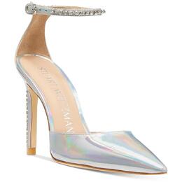 Stuart Weitzman: Серебристые сандалии 