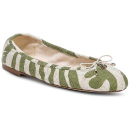 Sam Edelman: Зелёные балетки 