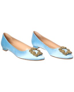 Manolo Blahnik: Синие туфли 