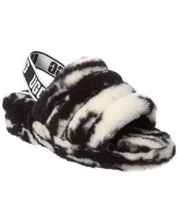 UGG: Чёрные шлёпанцы 