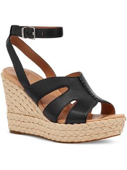 UGG: Чёрные босоножки 