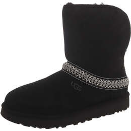 UGG: Чёрные ботинки 