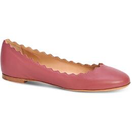 Chloé: Красные балетки 