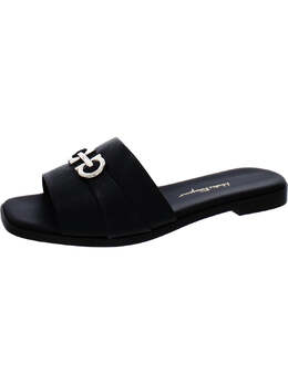 Salvatore Ferragamo: Чёрные сандалии 