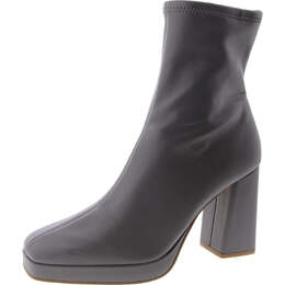 Steve Madden: Серые ботинки 