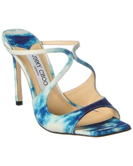 JIMMY CHOO: Синие сандалии  Anise 95