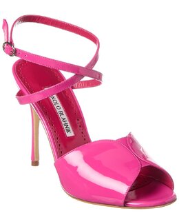 Manolo Blahnik: Розовые сандалии 
