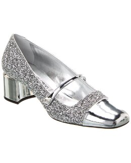JIMMY CHOO: Серебристые туфли 
