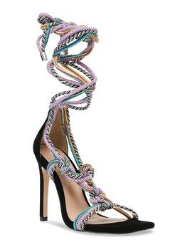 Steve Madden: Чёрные сандалии 