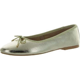 Steve Madden: Золотые балетки 