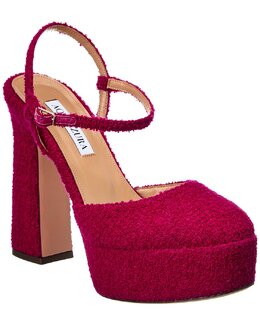 Aquazzura: Розовые сандалии 