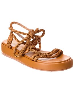 Gianvito Rossi: Коричневые сандалии 