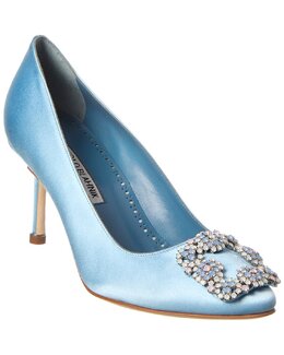 Manolo Blahnik: Синие туфли  Hangisi 70