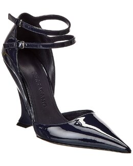 Salvatore Ferragamo: Синие сандалии 