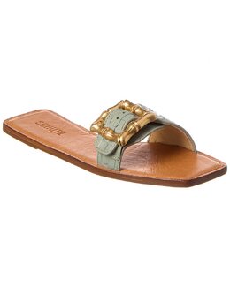 Schutz: Зелёные туфли 